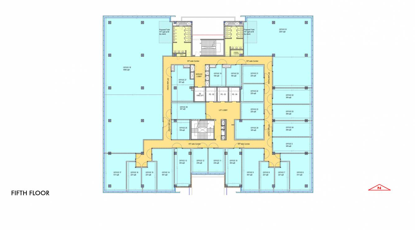  i think b I Think B Cluster Plan for 5th Floor