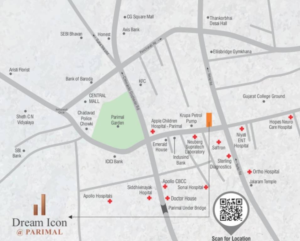  icon parimal Location Plan