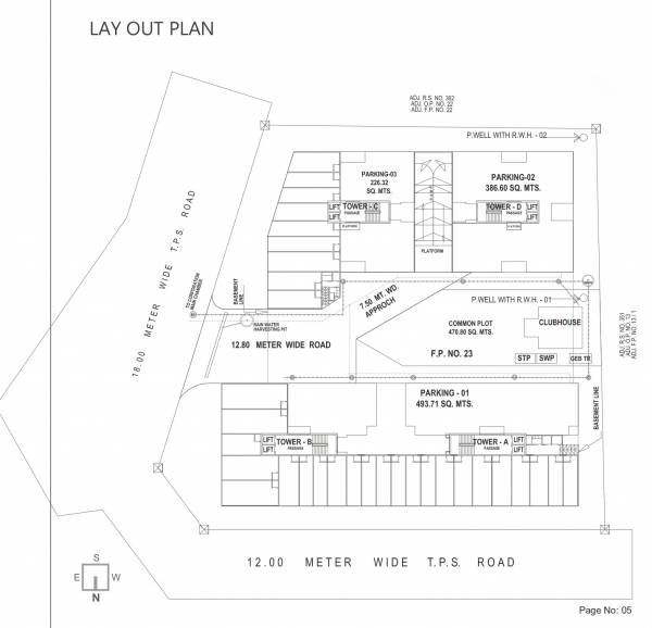  gulmohar Layout Plan