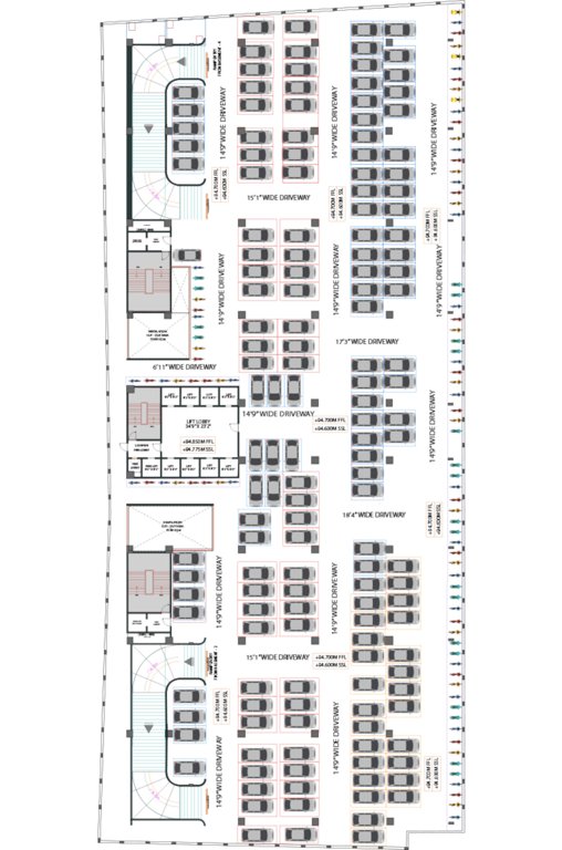  downtown Fairmount Downtown 3rd Basement Cluster Plan