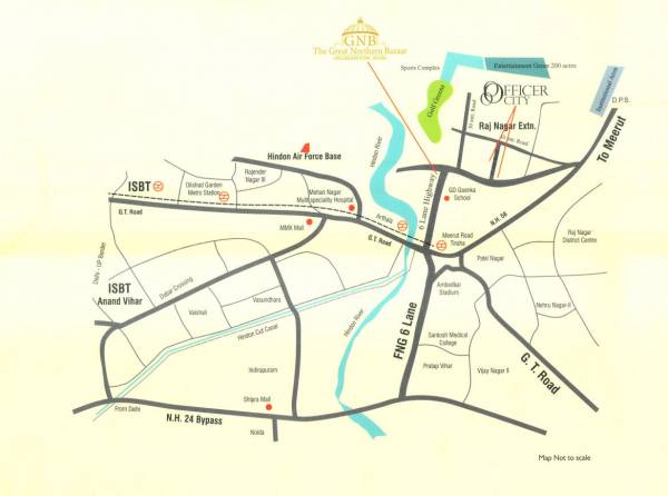 Location Plan gnb-phase-2-the-great-northern-bazaar Location Plan