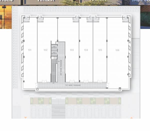  one-45 One 45 Cluster Plan for 1st Floor