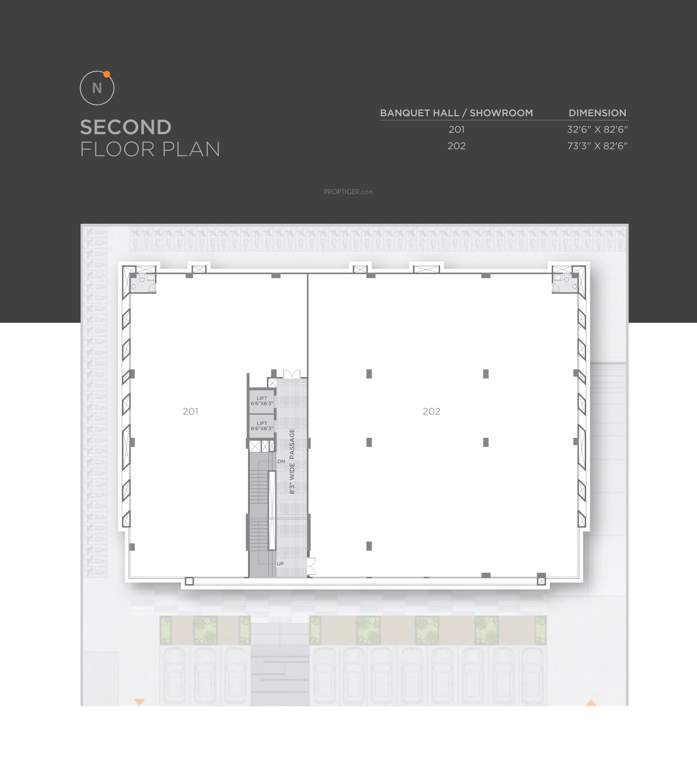  one 45 One 45 Cluster Plan for 2nd Floor