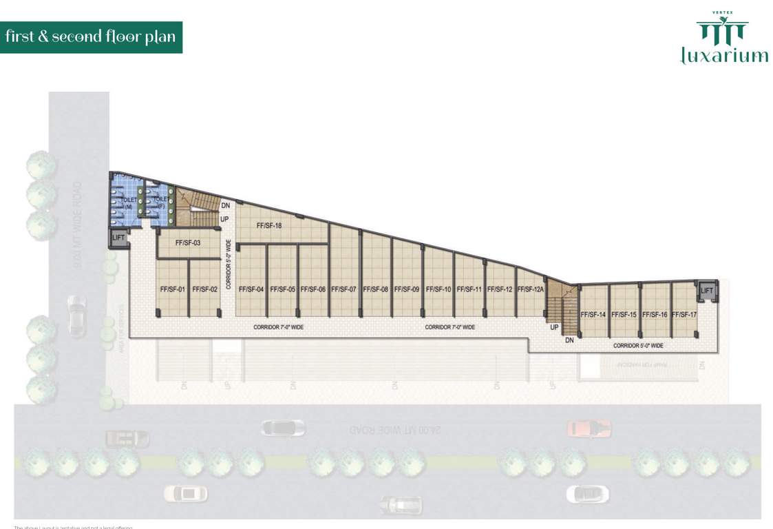  luxarium phase ii Luxarium Phase II Cluster Plan from 1st to 2nd Floor