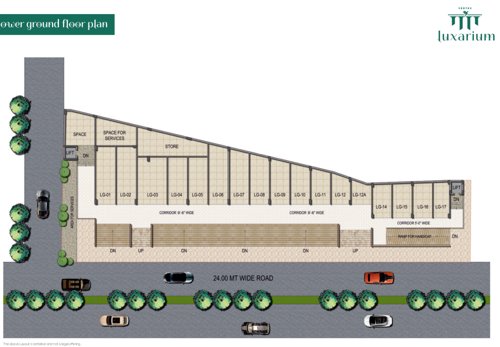  luxarium-phase-ii Luxarium Phase II Lower Ground Floor Cluster Plan