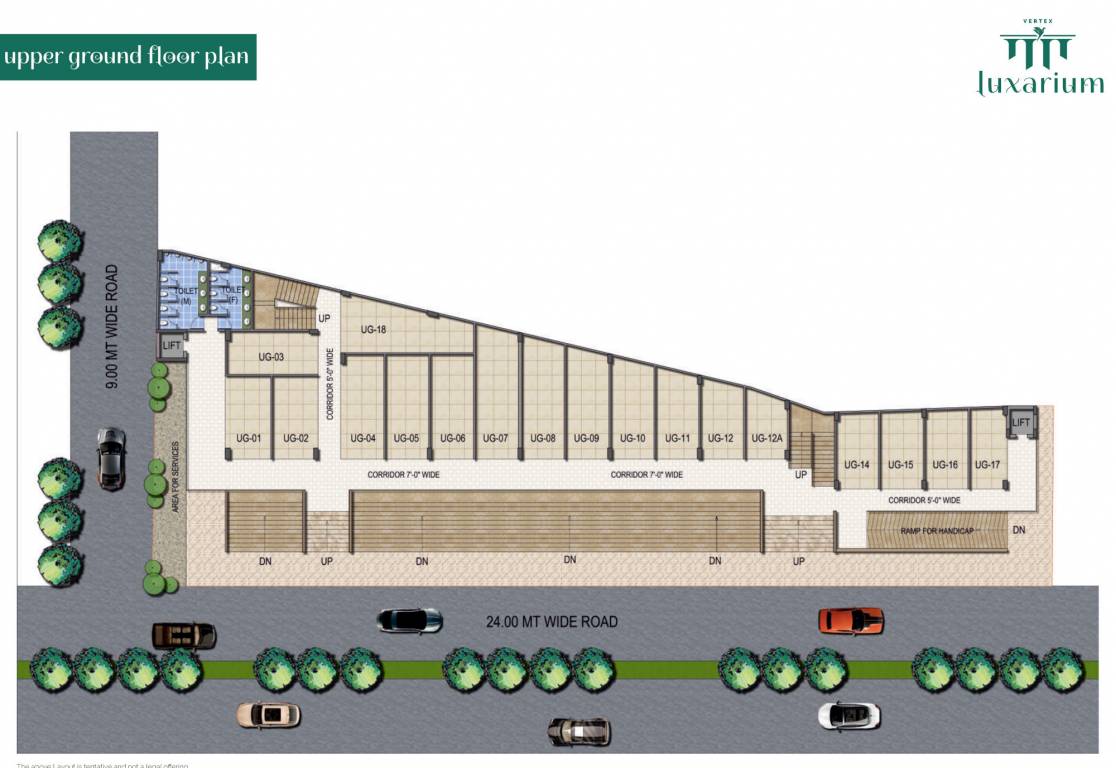  luxarium phase ii Luxarium Phase II Upper Ground Floor Cluster Plan