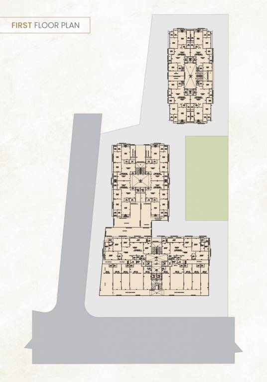  ombre Block A Cluster Plan for 1st Floor