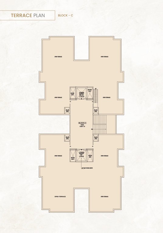  ombre Block C Cluster Plan for Terrace Floor