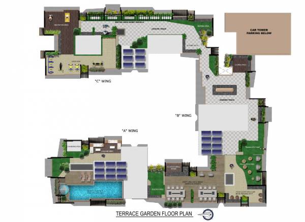  soham-heights Wing A Cluster Plan For terrace