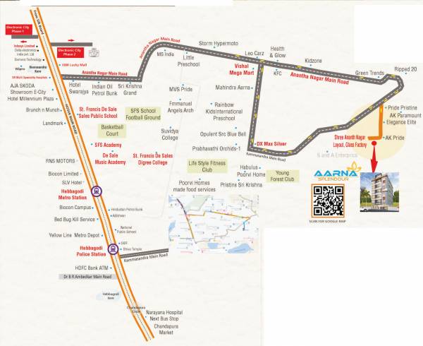  aarna-splendour Location Plan