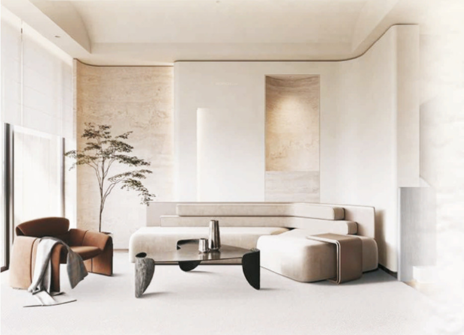  aarna splendour Living Area