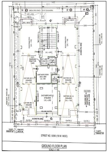  lullaby-cooperative-housing-society Lullaby Cooperative Housing Society Cluster Plan for ground Floor