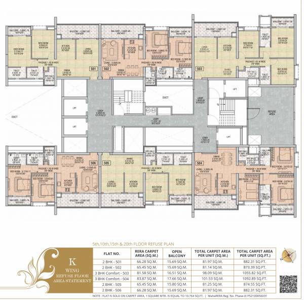  empire-square-phase-iii K And L Cluster Plan