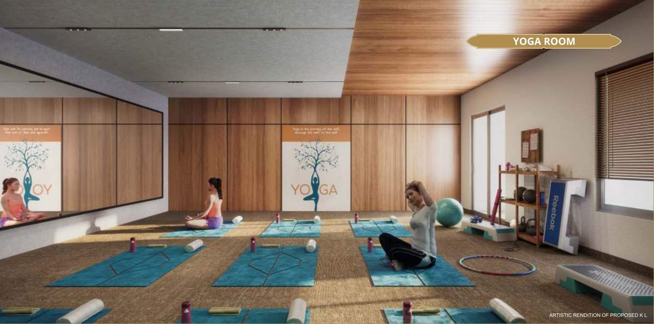  square phase iii Yoga/ Meditation Area