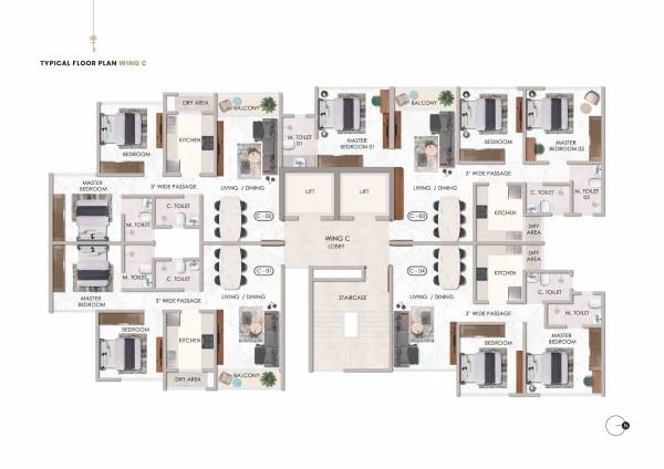  promont Codename Younique Cluster Plan