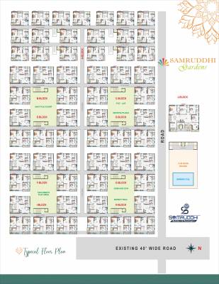  gardens Cluster Plan