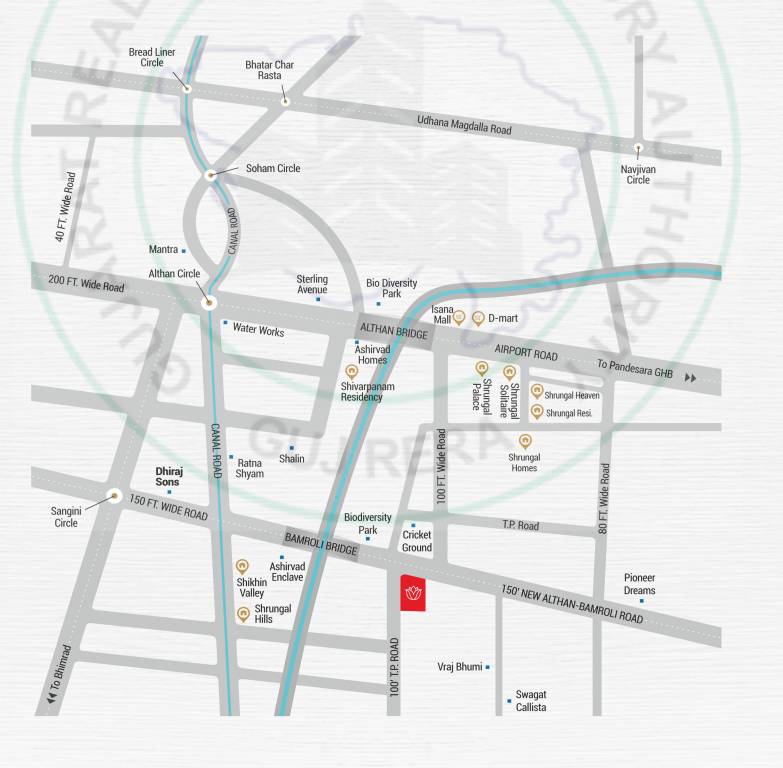  nirvana Location Plan