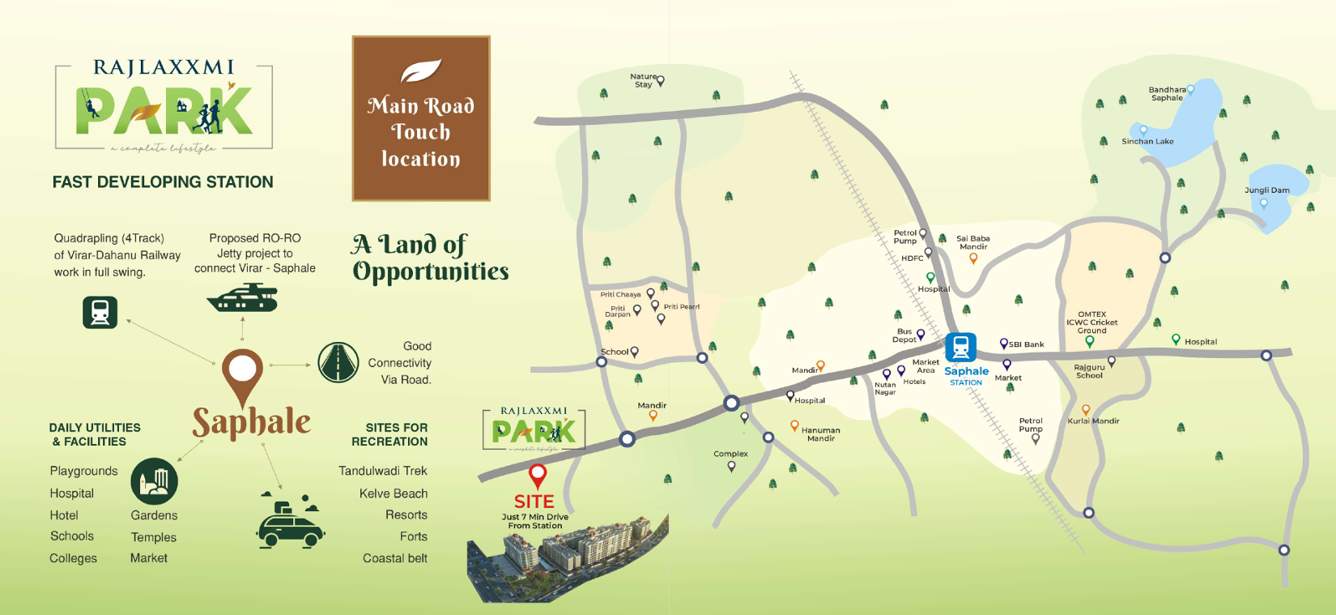  rajlaxxmi park Location Plan