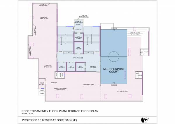  claremont Claremont H Tower Cluster Plan