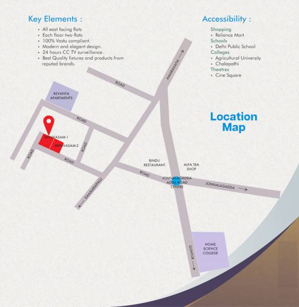  srinivasam Location Plan