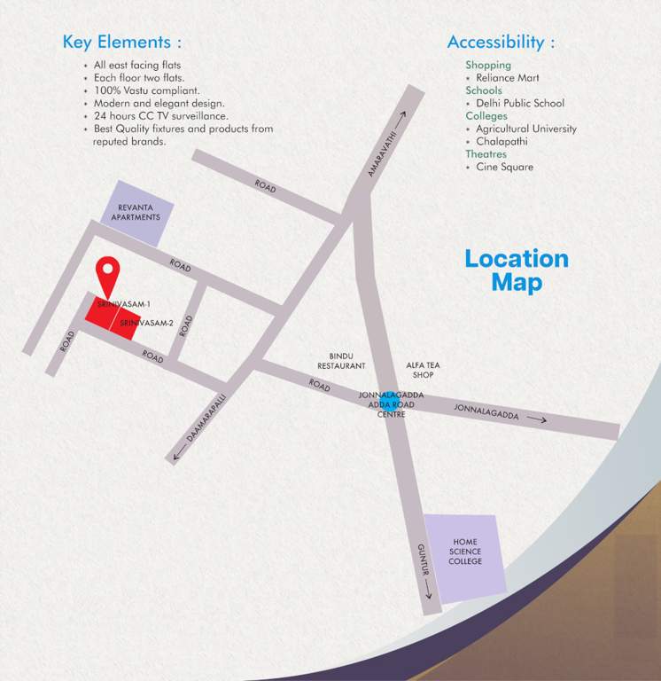  srinivasam Location Plan