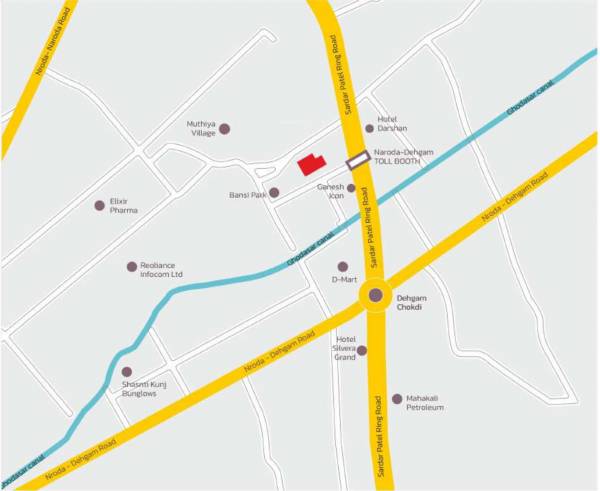  shyam-upvan Location Plan