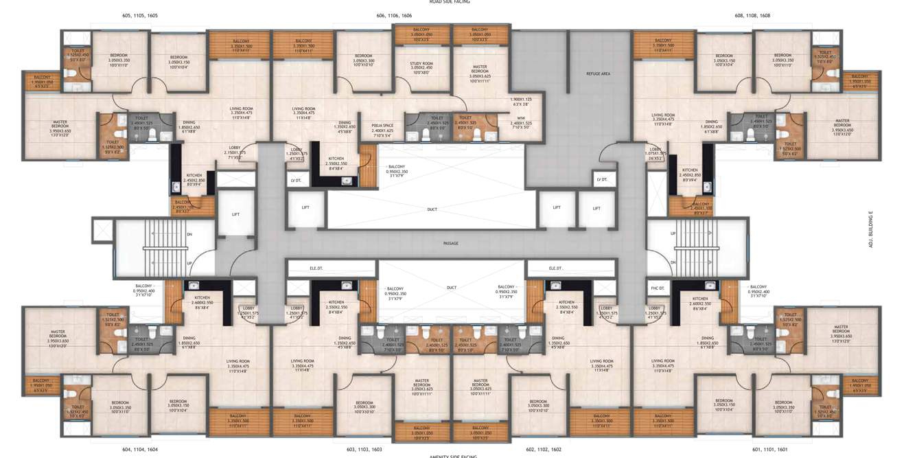  life republic sector r22 22nd avenue atmos phase ii Building A Cluster Plan