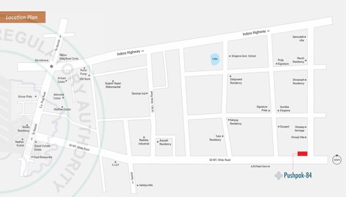  pushpak-84 Location Plan