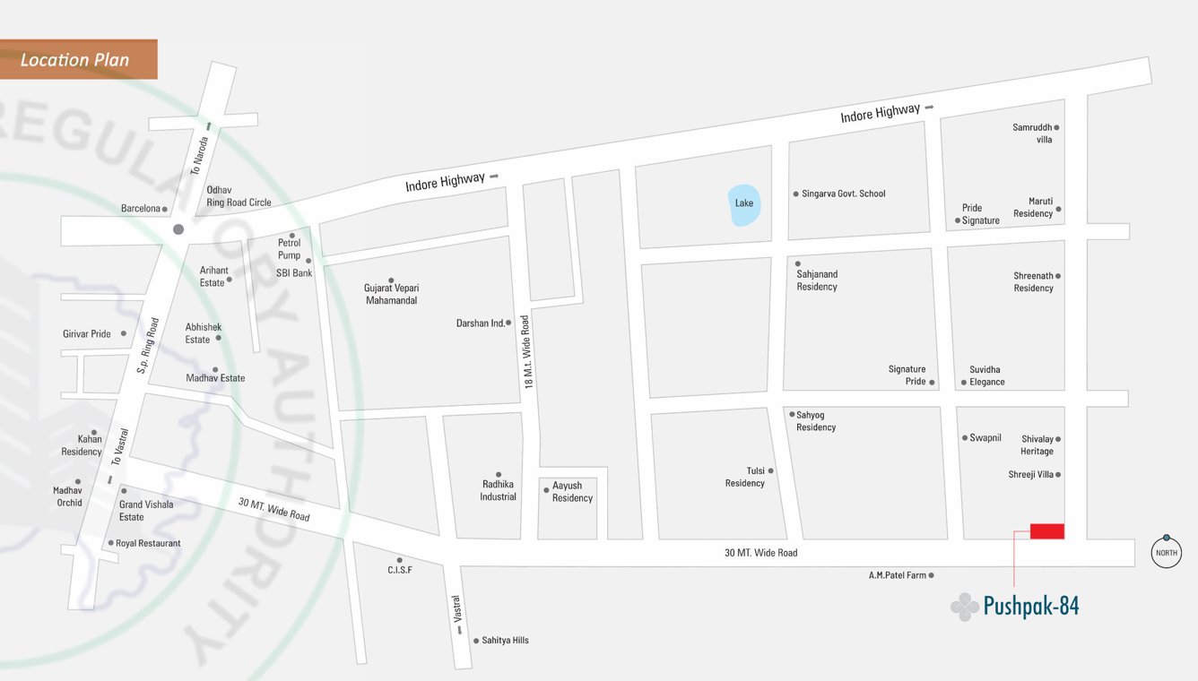  pushpak 84 Location Plan