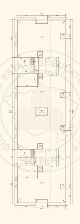  satva Block A,B,C&D Terrace Floor Cluster Plan