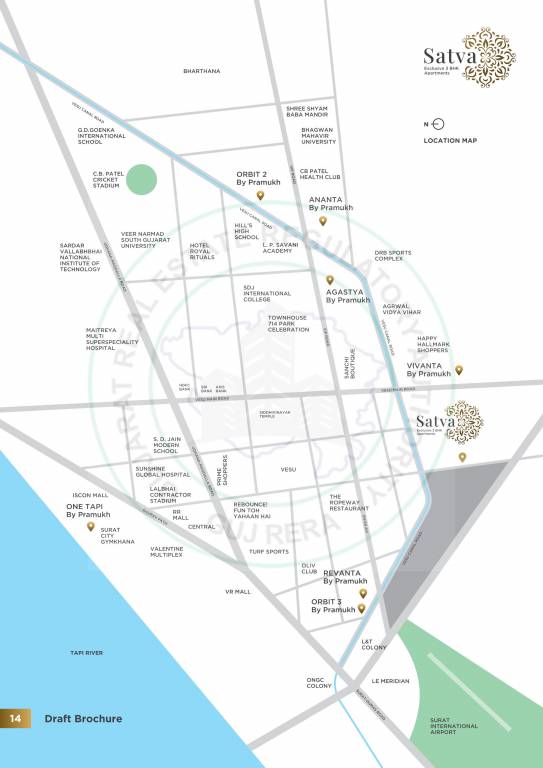  satva Location Plan