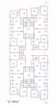  royal-pratishtha Block D And E Cluster Plan from 1st to 14th Floor