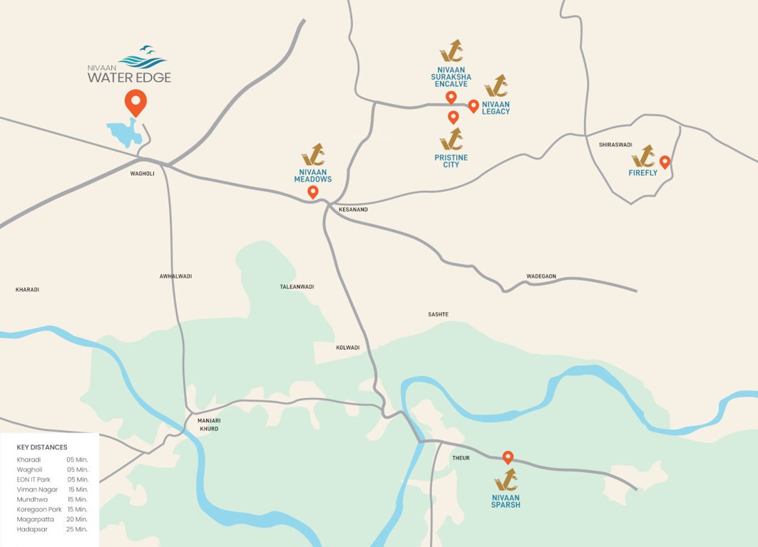  nivaan water edge phase iii Location Plan