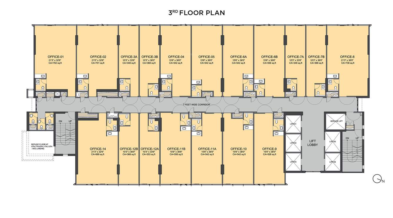  ncp commercial tower supremus Ncp Commercial Tower Supremus Cluster Plan for 3rd Floor