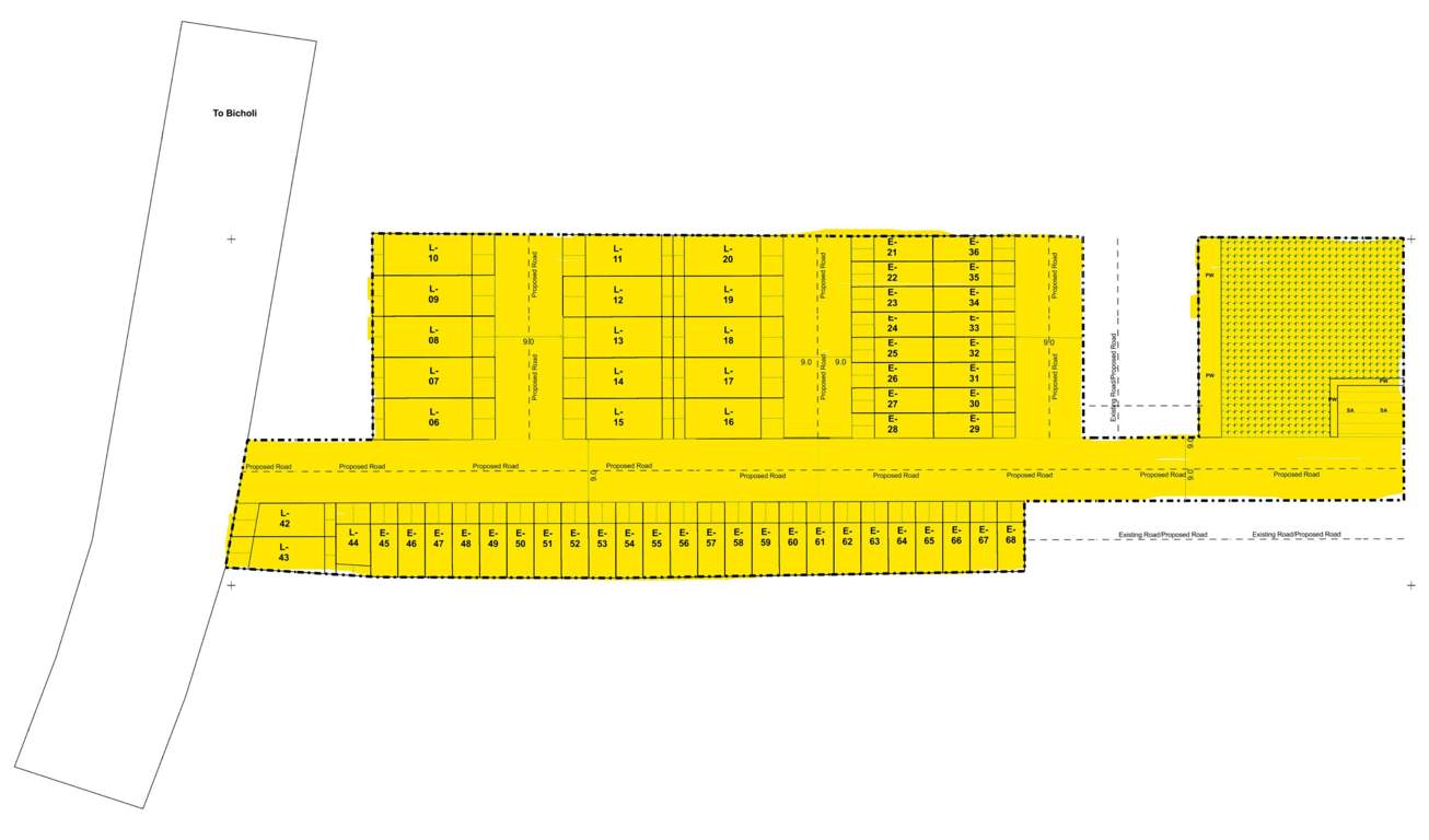  bcm panache and upahar nagar phase 2 Layout Plan