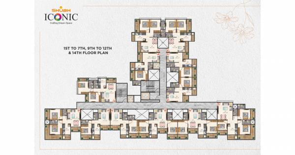  iconic Shubh Iconic Cluster Plan