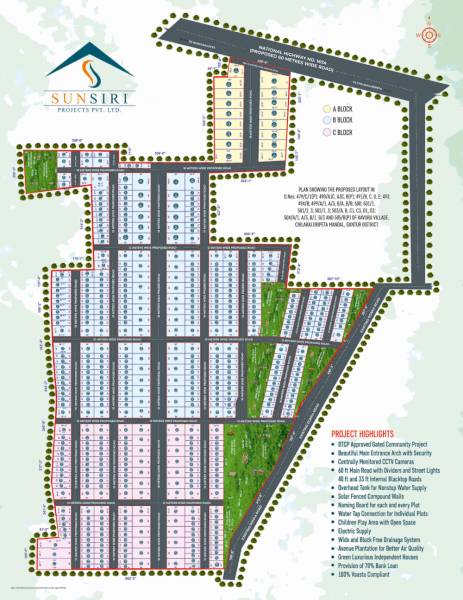Layout Plan sree-city Layout Plan