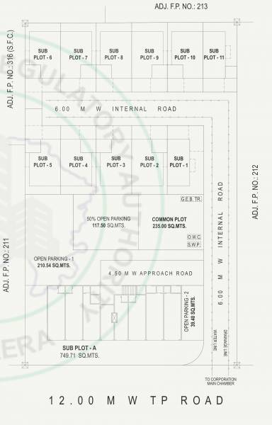  om-shivay-heights Layout Plan