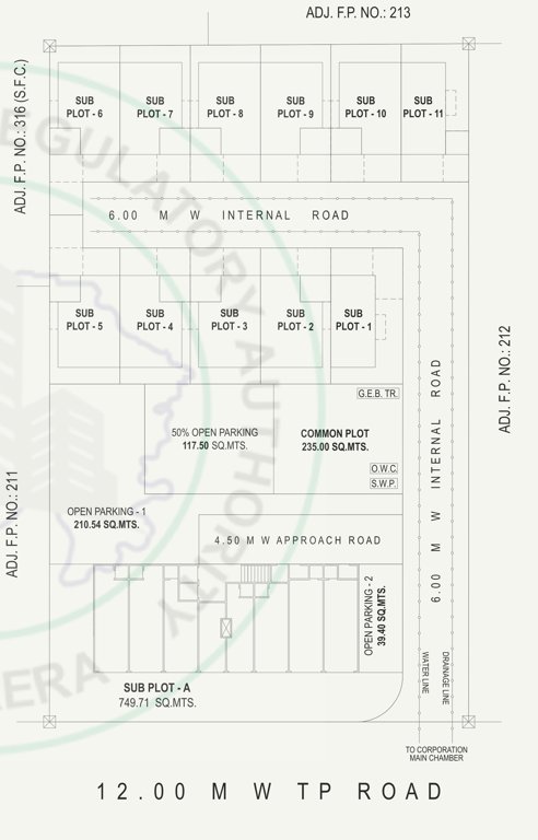 om shivay heights Layout Plan