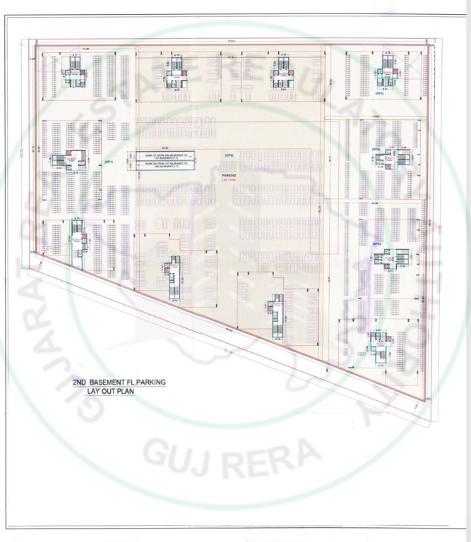 martella Block A To L Cluster Plan for Basement 2 Floor