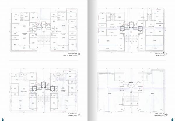  waves Block A Cluster Plan from 2nd to 19th Floor