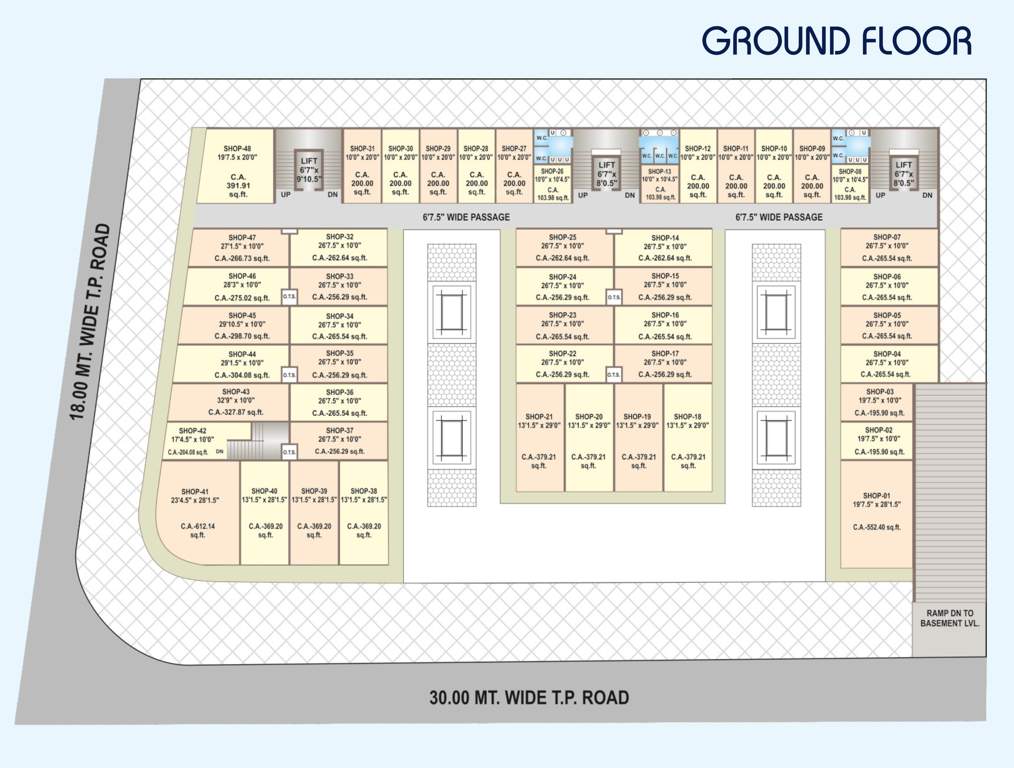 the galleria The Galleria Ground Floor Cluster Plan