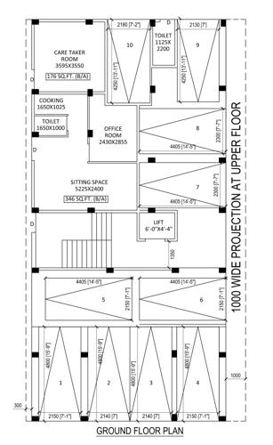  382-gouri-bhaban 382 Gouri Bhaban Cluster Plan for ground Floor