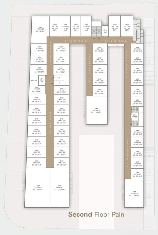  victory shoppers Victory Shoppers Cluster Plan for 2nd Floor