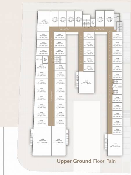  victory-shoppers Victory Shoppers Upper Ground Floor Cluster Plan