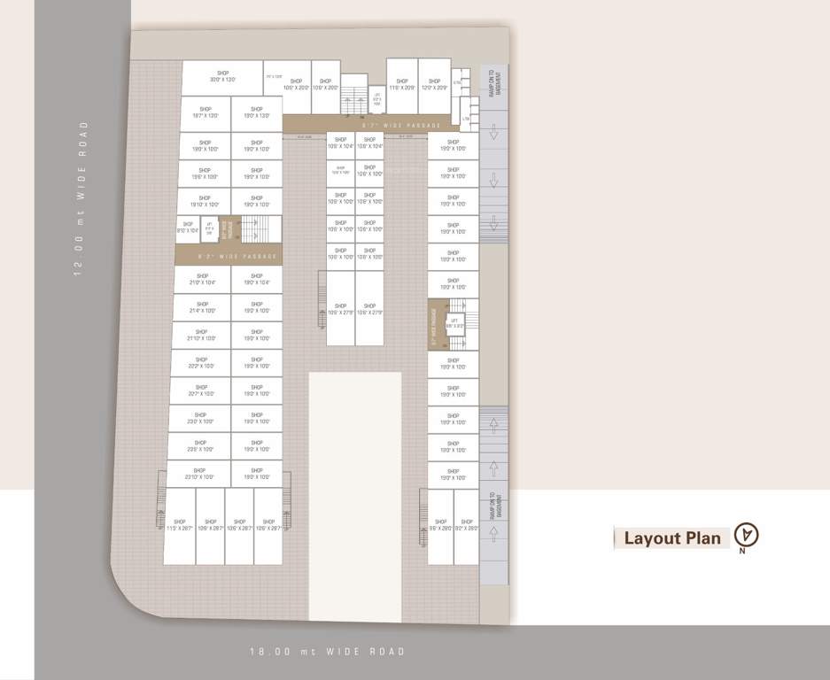  victory shoppers Layout Plan