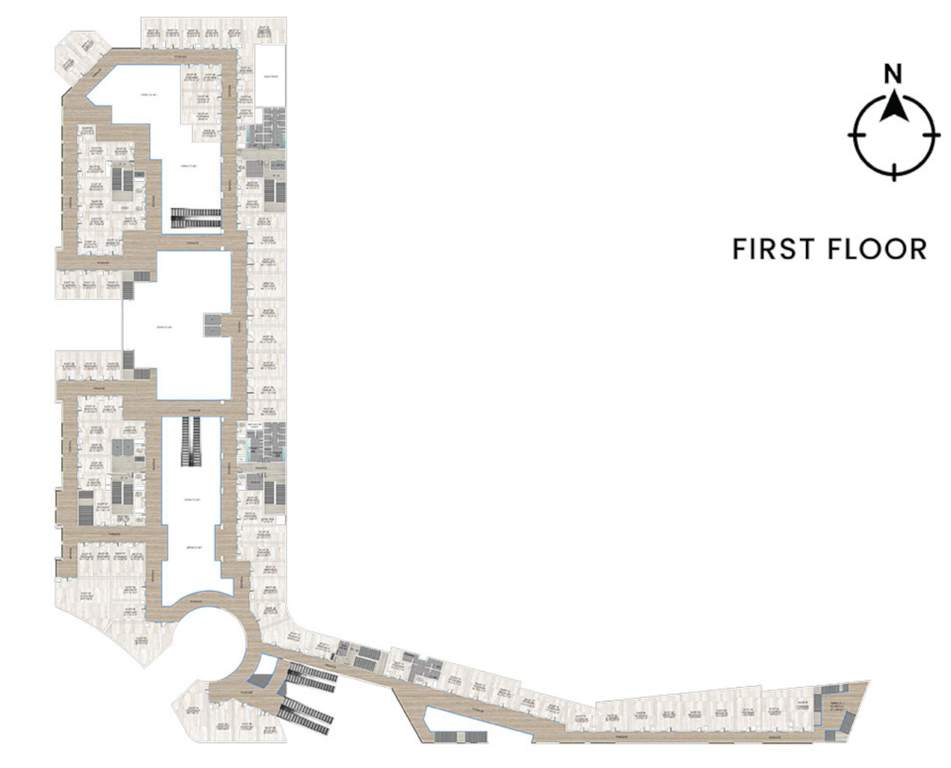  shopping arcade Shopping Arcade Also Known As R Galleria Cluster Plan For 1st Floor