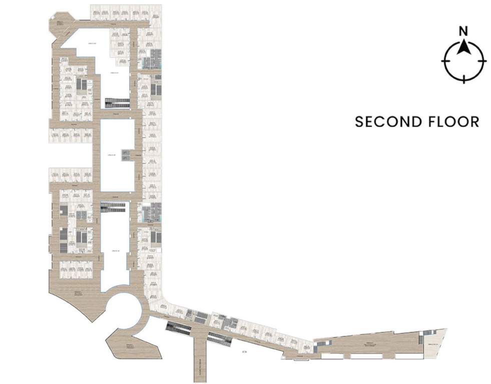  shopping arcade Shopping Arcade Also Known As R Galleria Cluster Plan For 2nd Floor