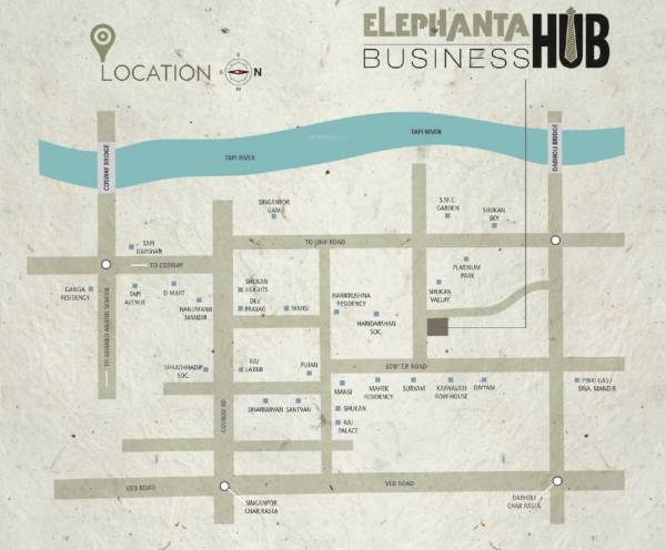  elephanta-business-hub Location Plan