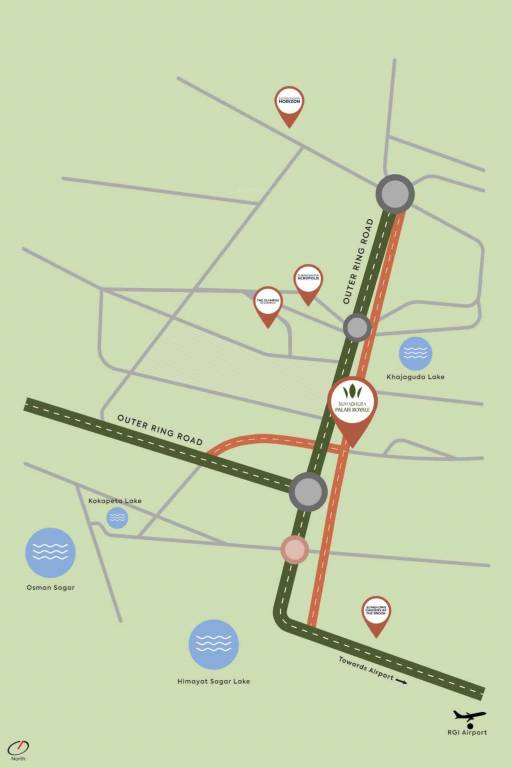 palais royale Location Plan